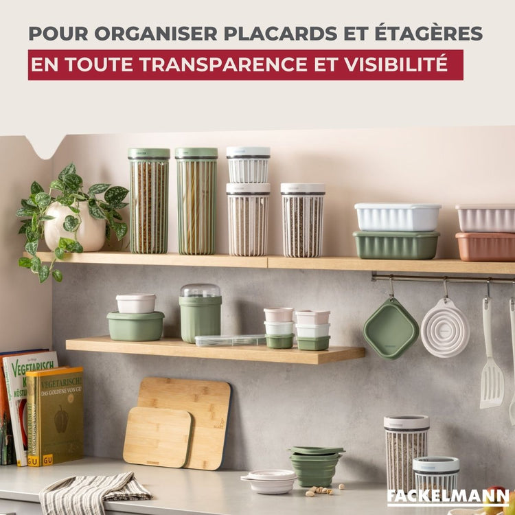 Boite à Provisions 1,1 Litre Fackelmann Storage