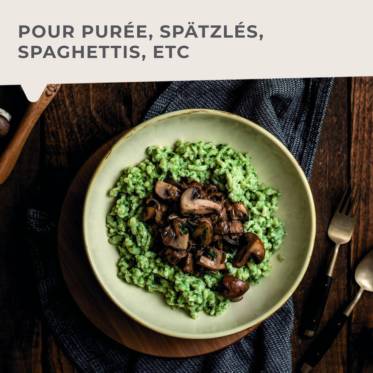 Presse purée et spaetzle manuel Fackelmann Easy Prepare