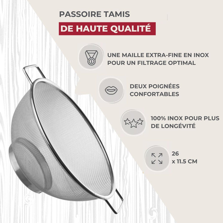 Passoire tamis 20 cm Fackelmann