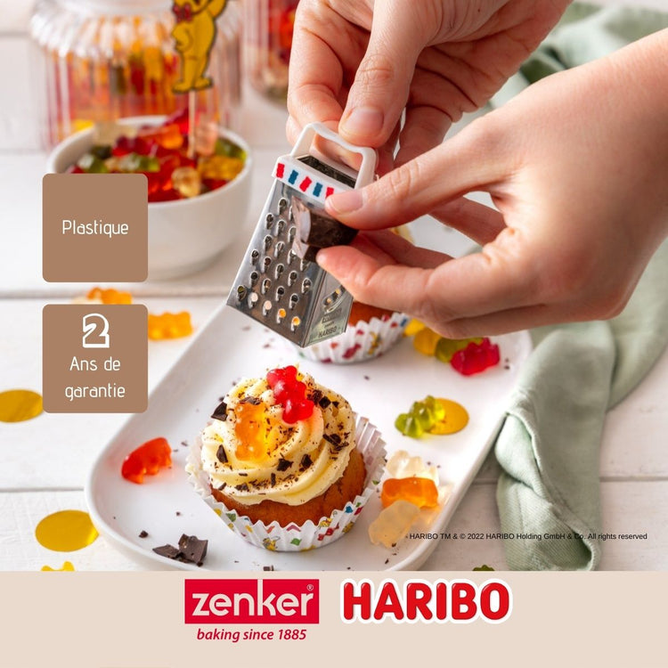 Mini râpe de cuisine et pâtisserie 4 faces Zenker Haribo