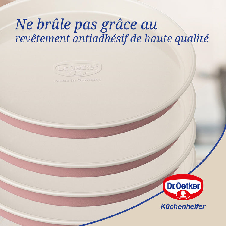 Set 4 moules pour gâteaux à étages Ø 17 cm Dr. Oetker Rétro
