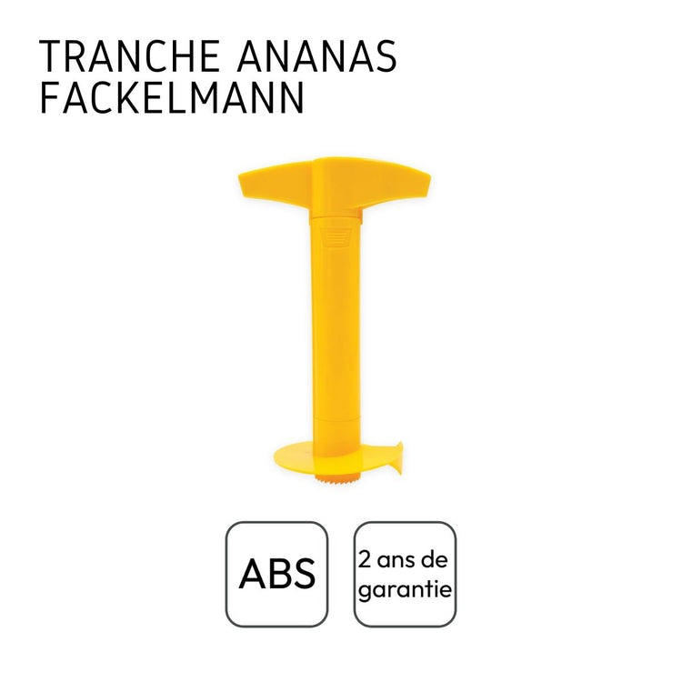 Ustensile pour couper et vider un ananas Fackelmann Colors Edition