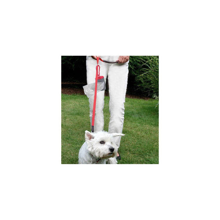 Distributeur de sacs à crotte et 2 rouleaux de 20 sacs chacun Fackelmann