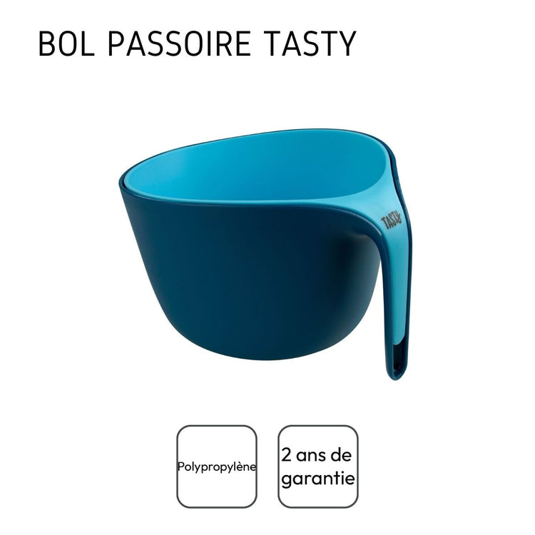 Ensemble de bol et passoire clipsable Tasty Core