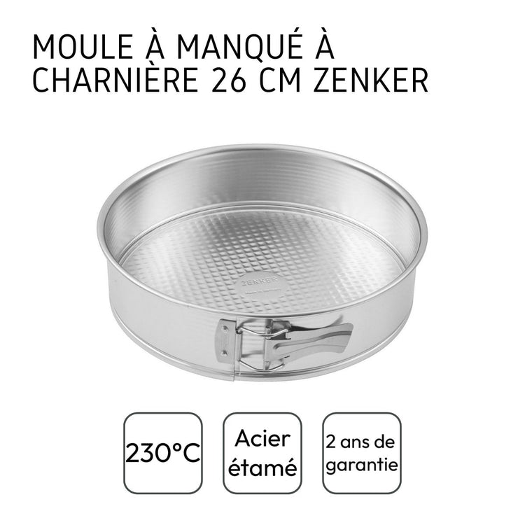 Moule à manqué à charnière 26,3 cm Zenker Silver