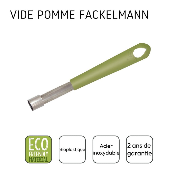 Vide pomme manche en plastique biosourcé 20,5 cm Fackelmann Gamme Zéro