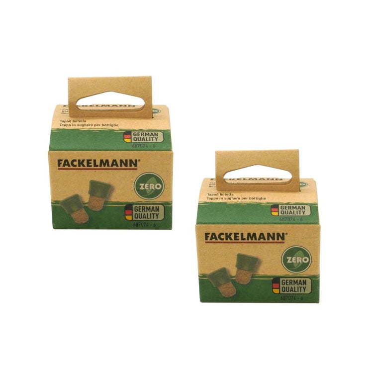 Lot de 8 bouchons en liège Fackelmann Gamme Zéro
