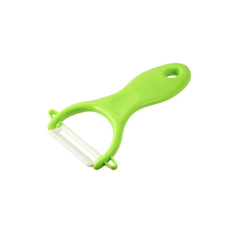 Lot de 2 rasoirs à légumes lame céramique couleur aléatoire 13 cm Fackelmann Colors Edition