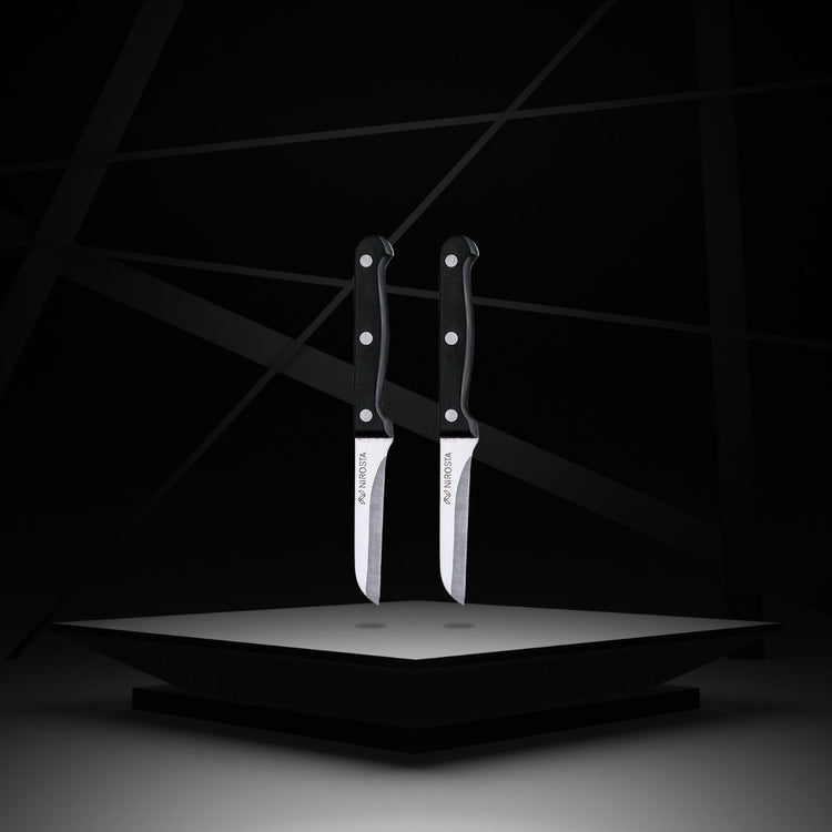 Lot de 2 couteaux à légumes 18 cm Nirosta