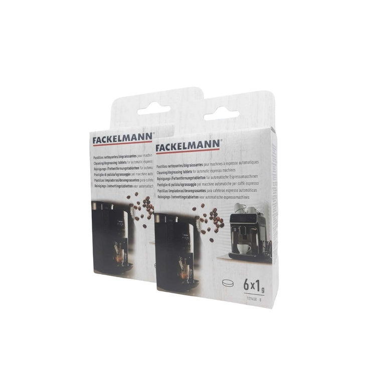Ensemble de 12 Pastilles détergentes pour appareils électroménagers par 6 Fackelmann Petit Déjeuner