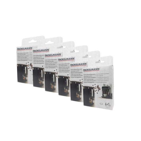 Ensemble de 36 Pastilles détergentes pour appareils électroménagers par 6 Fackelmann Petit Déjeuner