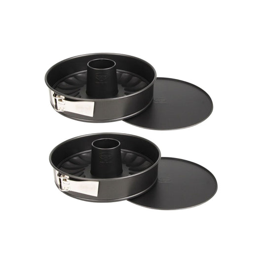 Ensemble de 2 Moules à manqué et à savarin double fond 26 cm Dr.Oetker Tradition