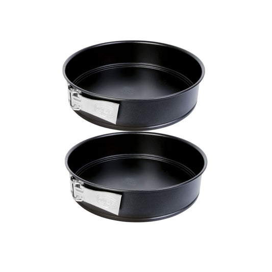 Lot de 2 moules à manqué 28/28 cm en acier Dr oetker Tradition