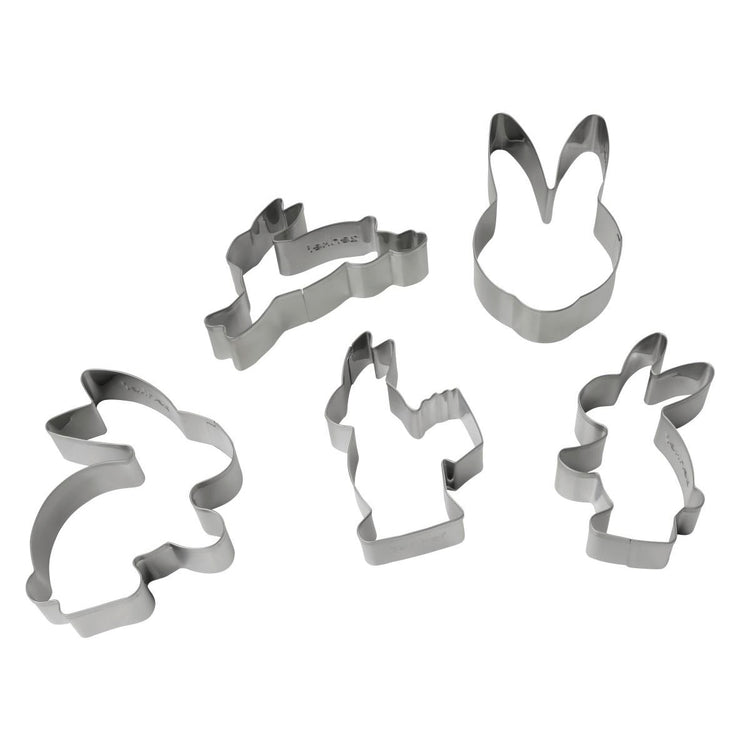 Set de 5 emporte-pièces "lapin de pâques" Zenker