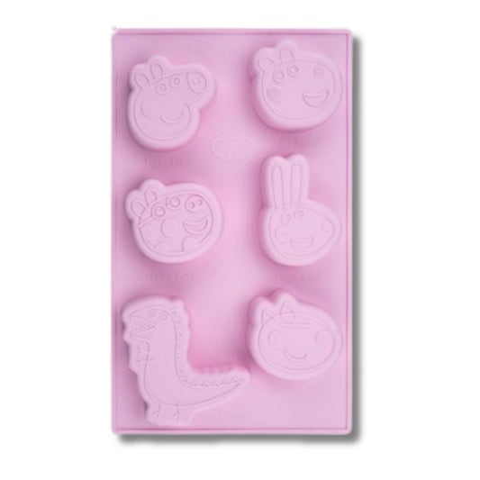 Moule mini cakes silicone Dr. Oetker Peppa Pig
