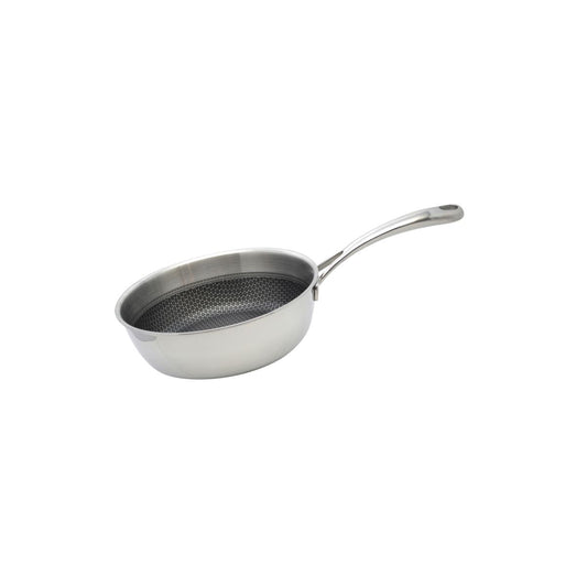 Poêle sauteuse 20 cm en inox 18/10 Elo Relief Evolution