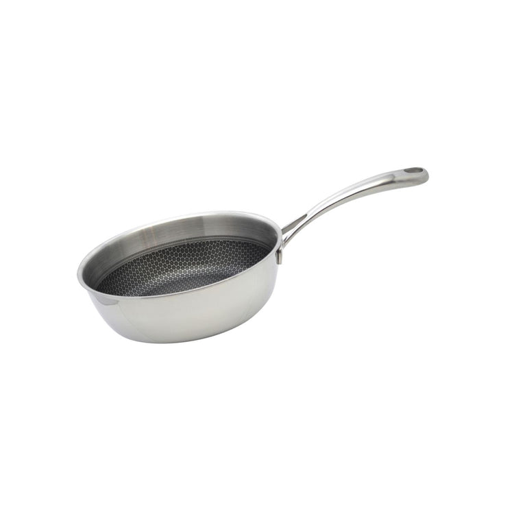 Poêle sauteuse 24 cm en inox 18/10 Elo Relief Evolution