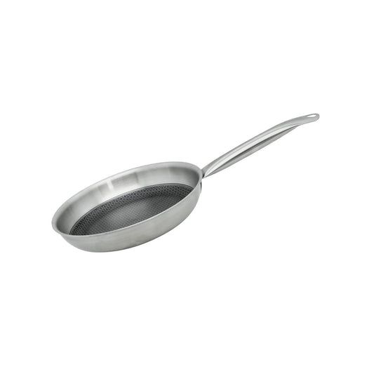 Poêle en acier inoxydable 18/10 24 cm Elo Relief Solution