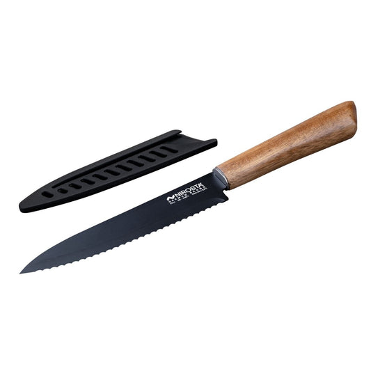 Couteau de cuisine lame crantée 24 cm Nirosta Flow