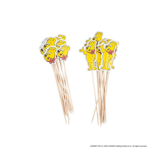 Lot de 24 piques apéritif avec décoration Zenker Haribo