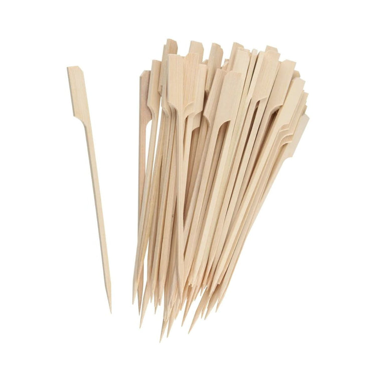 Lot de 70 piques à brochette 15 cm Fackelmann Nature