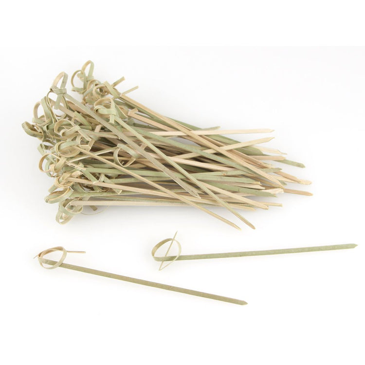Lot de 50 pics à brochettes en bambou de 10 cm Fackelmann Wood Edition