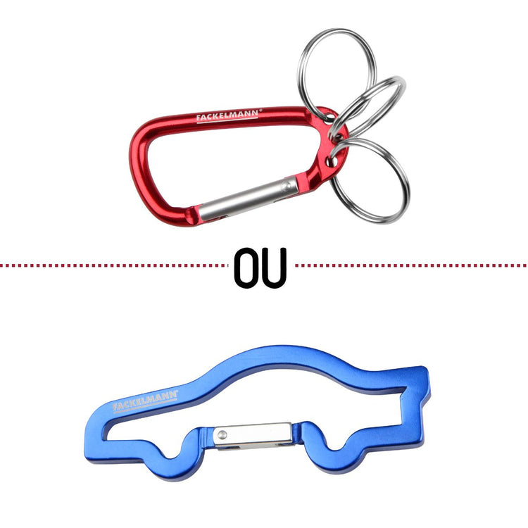 Petit mousqueton porte clé Fackelmann Tecno