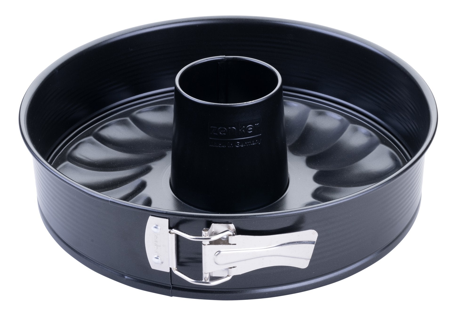 Moule à Manqué Fackelmann 26 Cm - Acier émaillé Noir - Résiste à 250°C - Lave-vaisselle Et Congélo