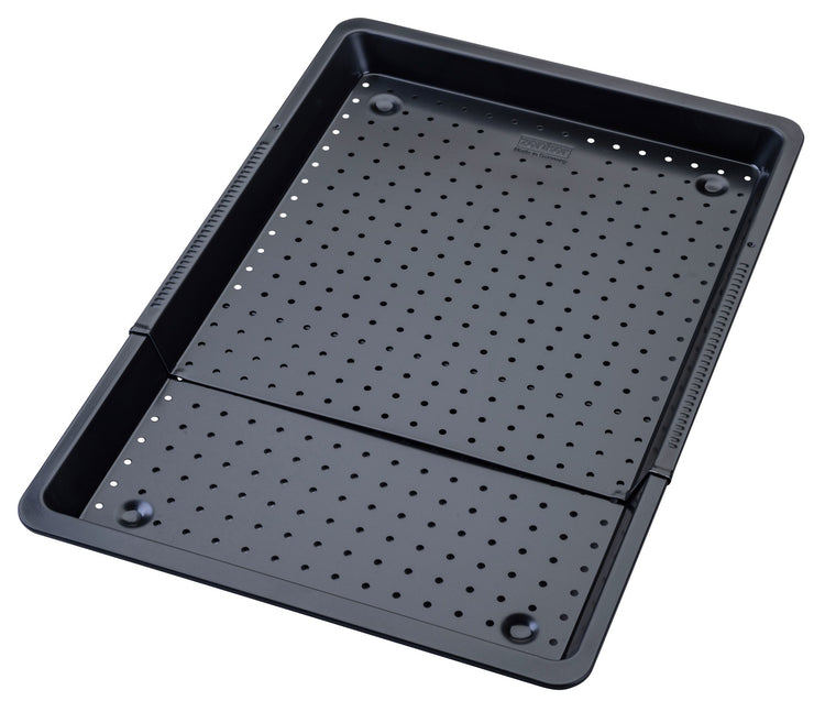 Plaque de cuisson four extensible et perforée de 37 à 52 cm Zenker Perfect Black +