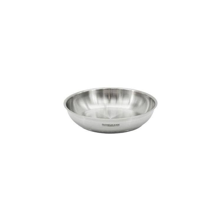 Poêle 20 cm en inox manche amovible Fackelmann InoGrip