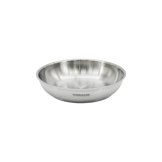 Poêle 28 cm en inox manche amovible Fackelmann InoGrip