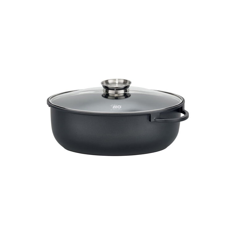 Cocotte 38 x 25 cm en fonte aluminium antiadhésive 7 L Elo Alucast