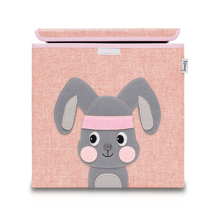 Boîte de rangement "lapin" avec couvercle, compatible avec l'étagère IKEA KALLAX Lifeney