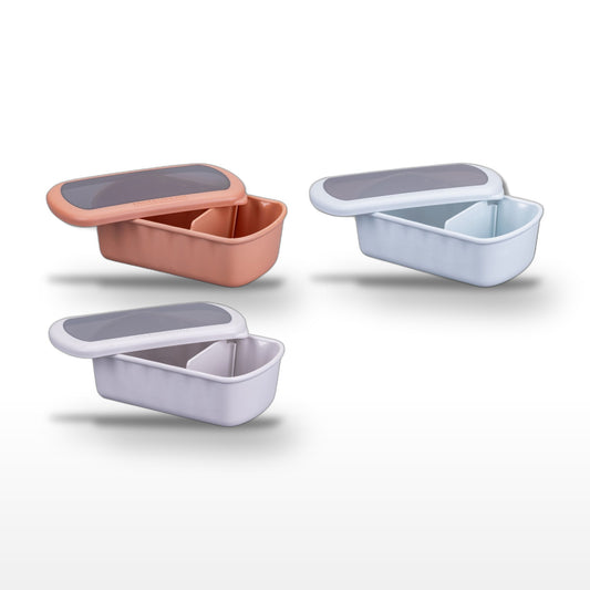 Lot de 3 lunch box 1L avec 3 ustensiles de cuisine Fackelmann Storage