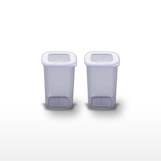 Lot de 2 boîtes hermétiques alimentaires L 11 cm Fackelmann Storage