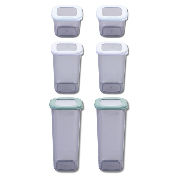 Lot de 6 Boîtes à Provisions Fackelmann Storage