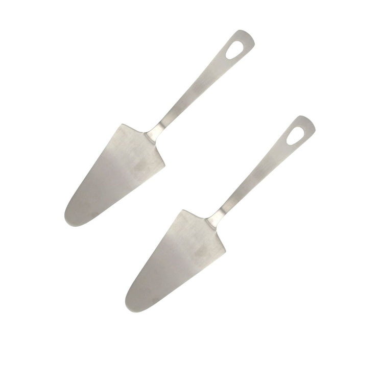 Ensemble de 2 Pelles à tarte inox 25 cm Fackelmann