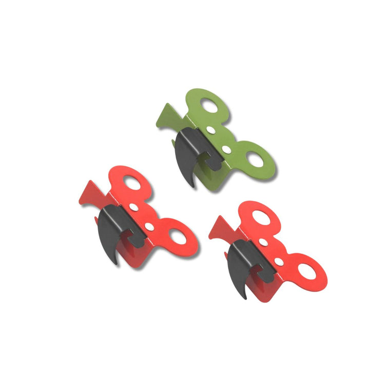 Ensemble de 3 Ouvre-boîte manuel papillon Fackelmann