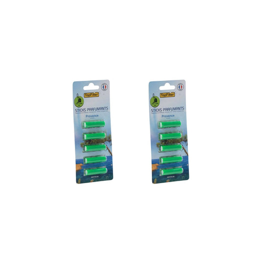 Lot de 2 Désodorisants aspirateur avec 2 sticks parfumants Top Filter Accessoires