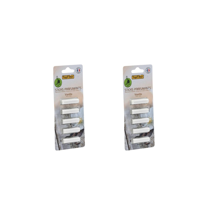 Ensemble de 10 parfums pour aspirateur en stick senteur vanille TopFilter