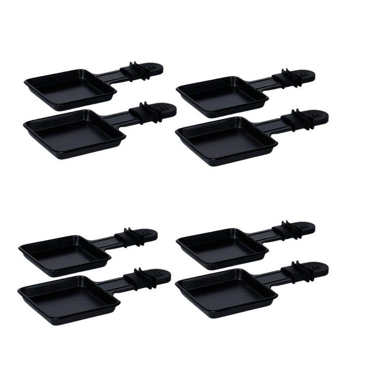 Ensemble de 8 poêlons à raclette Rotel Swiss Tradition