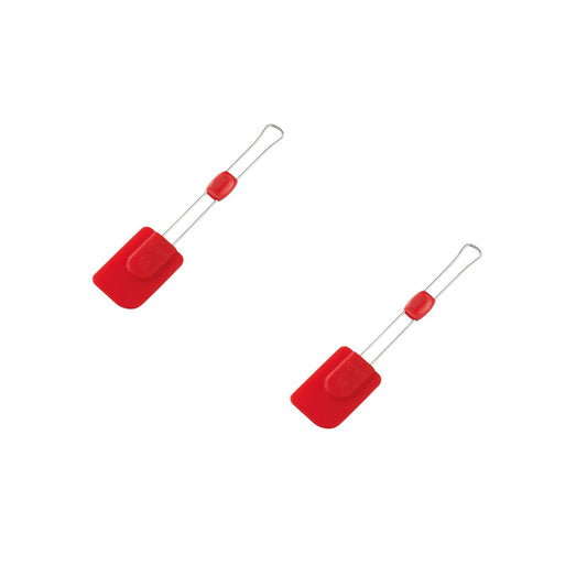 Ensemble de 2 Spatules de pâtisserie en silicone 26,5 cm Dr.Oetker Flexxibel Love