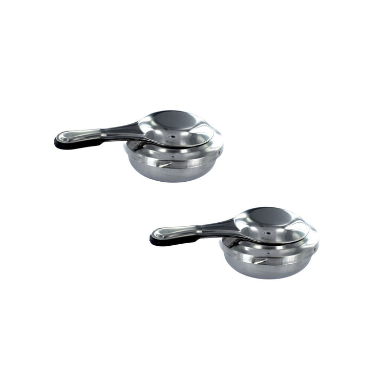 Ensemble de 2 Brûleurs alcool fondue savoyarde FM Professional