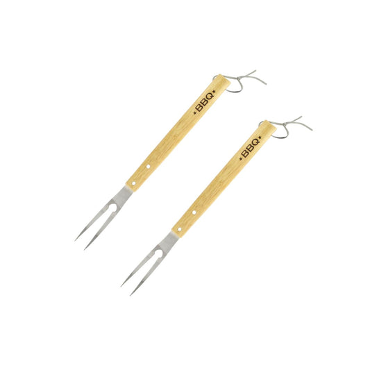 Ensemble de 2 Fourchettes à barbecue 42 cm Fackelmann BBQ Edition