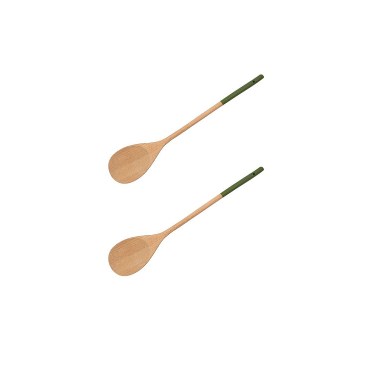 Ensemble de 2 Cuillères en bois 33 cm Fackelmann Wood Edition