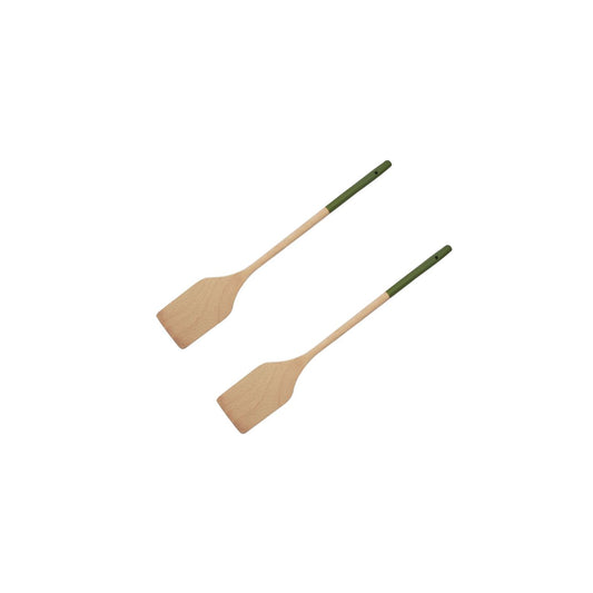 Set de 2 ustensiles de cuisine spatule en bois et spatule Fackelmann Boisselerie