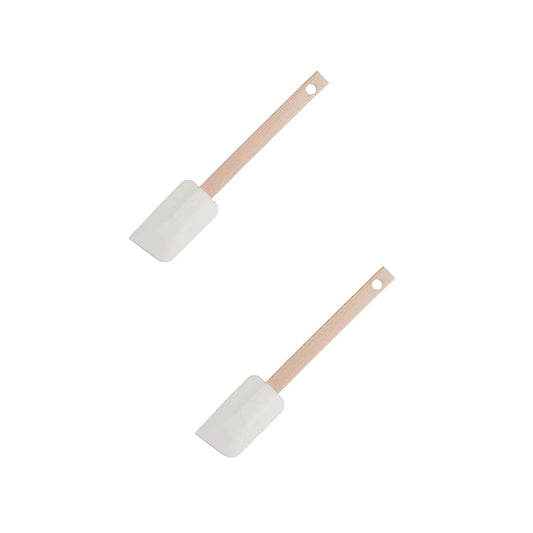 Set de 2 ustensiles de pâtisserie spatule pâtisserie en bois Fackelmann Boisselerie