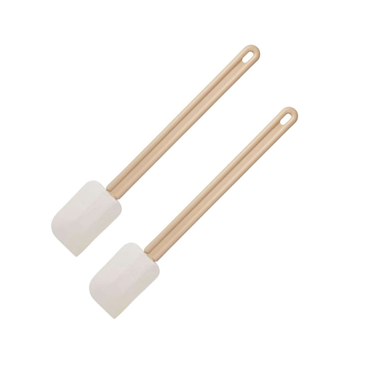 Ensemble de 2 Maryses de pâtisserie et de cuisine manche en résine 42 cm Fackelmann