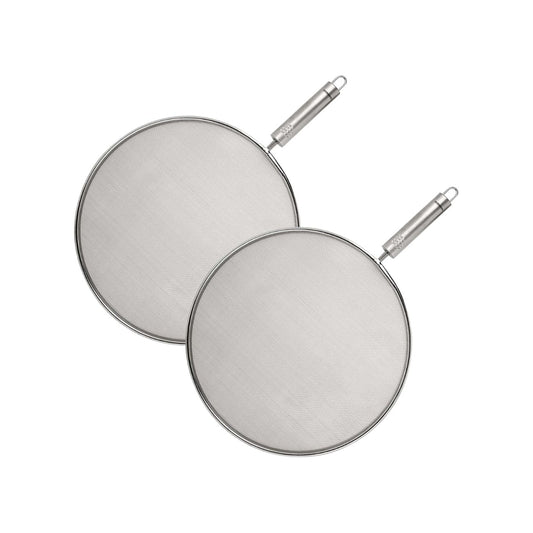 Ensemble de 2 Couvercles anti projection 29 cm Fackelmann Basic