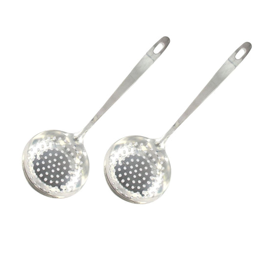 Ensemble de 2 Ecumoires inox 32 cm Fackelmann Oxford